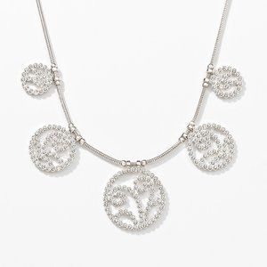 Touchstone Crystal Swirl Necklace